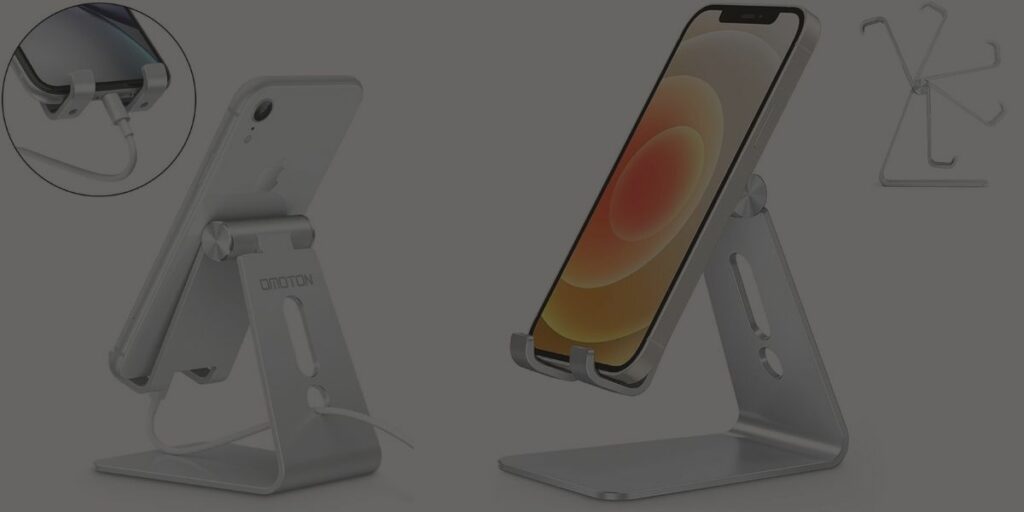OMOTON C2 Aluminum Adjustable Cellphone Stand